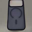 Miracase Magnetic for iPhone 17 Pro Case 6.3" with Screen Protector, [Compatible with MagSafe] Military-Grade Protection, Anti-Fingerprint, Slim Thin Phone Case for 17 Pro Cover, Dark Blue