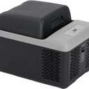 Alpicool C12PT Portable Car Freezer Cooler, 12 Volt Car Refrigerator, 12 Quart Fast Cooling, with 12/24V DC and 100-240V AC for Outdoor, Camping, RV, Truck (Black&Grey)