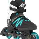 K2 Kinetic 80 Women's Inline Skates, Breathable & Comfortable Original Softboot Skates for Women, 8.5