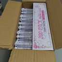 200 Pack Mini Bubble Wands, White Bubble Stick Toy Bulk for Wedding Supplies, Anniversaries, Valentine's Day Gift, Celebrations, Wedding Send Off, Party Favor for Couple, Guests, Kid, Boy and Girl