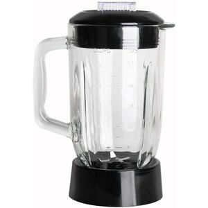 Anbige Replacement Parts 5-Cups Glass Jar with blade and collar,Compatible with Black&Decker Blender BL1110BG/ BL1120BG/ BL1130SG/ BL1220GG/ BL1210RG/ BL1230SG/ BL1820SGM