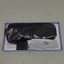 Ezona Heated Eye Mask, Warm Eye Compress Mask, USB Electric Eye Heating Pad with Temperature & Timer Control, Dry Eye Mask for Dry Eyes Blepharitis Sinus Migraine Stye MGD Puffiness Black