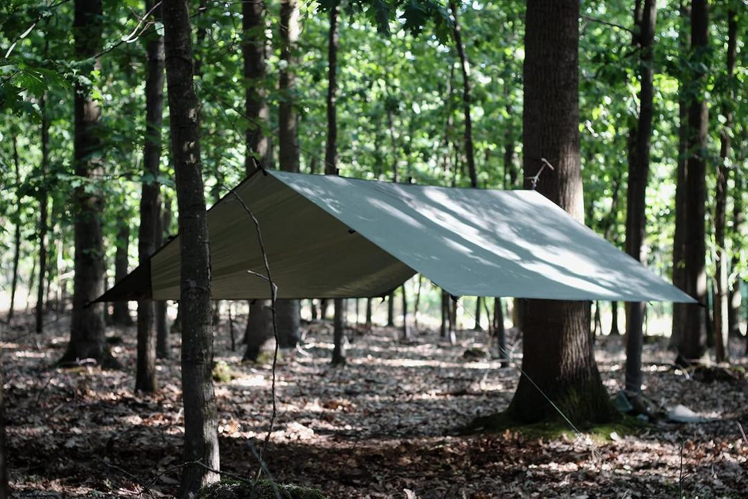 Camping Tarp Olive Green