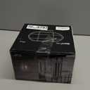 2-Pack Outdoor Oval Wall Lights, 8.3"Nautical Bulkhead Sconce, Flush Mount for Wall or Ceiling, Aluminum with Frosted Glass, Vandal Resistant Security Light E26 Base, Waterproof Garage, Terrace, Sauna (Bronze)