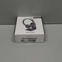 (Upgraded Version) Wireless Headset, Bluetooth Headset with Noise Cancelling Microphone, Best Headphones with Mic Mute & USB Dongle for PC/Computer/Laptop/Cell Phones/Remote Work/Call Center (Black)