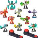 Legends of Akedo Button Bash Collector Pack Contains 10 Ultimate Arcade Warrior Action Figures and 2 Button Bash Controllers 