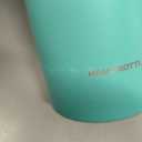 Han's Bottle Sports Water Bottle - 32 Oz, Straw Lid, Leak Proof, Vacuum Insulated Stainless Steel, Double Walled, Thermo Mug,Lilac green