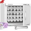 TASALON Professional Hot Towel Warmer Cabinet, 23L Large Capacity, Use for Facial Spa, Hair Beauty, Salon Equipment and Home, Perfect Temperature for Towel Warmer, Fits up to 72 Small Towels - White