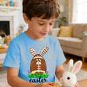 Boys Easter Shirts Kids Cotton Graphic Tees Casual T-Shirts 3-7 Years