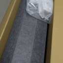 48" Desktop Privacy Screen - Sound Absorbing Felt Panel, Clamp-On Foldable Office Divider for Desk, Dark Grey