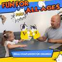 Aywewii 2pcs Kung Fu Husky Punching Dog Puppet Boxing Puppets Animal Toy Childrens Game Prank Toy Hand Puppets for Kids Teens Adults Birthday Party Toys for Boys Girls