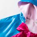 Cinderella Fairy Godmother Costume, Fairy Godmother Costume Cape with dress Cinderella Godmother Costume adult, Blue (Blue, M)