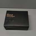 WUX Hand Massager with Heat Compression Relief, 3 Massage 4 Temperatures 5 Compression Models Therapy Glove, Arthritis & Wrist Carpal Tunnel Muscles Pressure Point Therapy, Ideal Gifts for Women/Men (White)