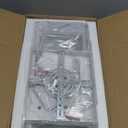 Moderm Ceiling Light Fixture, Square Modern LED White Flush Mount Ceiling Light, APP and Remote Control Dimming with Memory3000K-6500K for Dining Room, Kitchen, Bedroom, Office