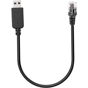 Radar Detector Cable, USB to RJ11 Plug Cable,for Escort Radenso XP Uniden Beltronics Cobra Whistler Radar Detector,Replacement Power Cable for Radar Detectors (RJ11-1.6ft)