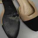 STUNAHOME Womens Slingback Flats Two Tone Closed Round Toe Casual Pumps for Office or Fashion, 8