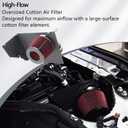 Cold Air Intake Kit Compatible with BMW B58 3.0T M240i G42(2023-2025) M340i G20 G21(2020-2025) M440i G22 G23(2021-2025) Shield Cold Air Intake System