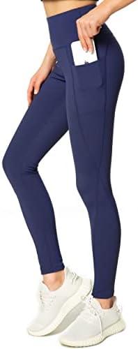 Kcutteyg Yoga Pants for Women with Pockets High Waisted Leggings Workout Sports Running Athletic Pants Size XL