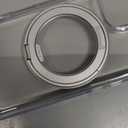 TORRAS 360 Magnetic Stand for iPhone 17 Case, [Rotatable Sturdy Kickstand][Fit for MagSafe][4X Mil-Grade Shockproof] Slim Transparent Phone Cover, Camera Button, Crystal Clear, Ostand O3 Fitness