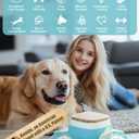 Dog Puzzle Toy - Puzzle Toys for Dogs 2 Levels, Dog Treat Puzzles Toys for IQ Training & Brain Stimulation, Slow Feeder as Gifts for Puppies, Cats, Dogs