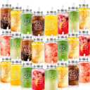 24 Pcs Employee Appreciation Gifts Bulk Thank You Cups for Coworkers 17 oz Plastic Inspirational Reusable Tumbler with Lid Straw for Staff Coworker Teacher Nurses