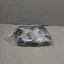 MUSEVOS Clear Backpack for Stadium Events Approved 12612, Thick TPU Mini Clear Bag with Front Pocket for Concert Sport Events Work Travel, Black Transparent