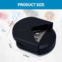 2Pcs Corner Rounder Punch 4mm Mini Corner Rounder Paper PunchSuitable for Scrapbooking,Photo Card Making, Paper Cutting DIY Crafts.