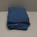 IVAPUPU 2 Pack 6FT Table Cloth for Rectangular Fitted Events Stretch Jean Blue Table Covers Washable Spandex Tablecloth Protector for Party, Wedding, Cocktail, Banquet, Festival