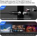 2026 TV Antenna for Smart TV and Older TVs,1200+ Miles Long Range Digital HD Antenna for Local Channels,Supports 4K 1080p,Indoor Antenna with Amplifier Signal Booster,18ft HD Coaxial Cable,Easy Setup