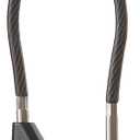 Combination Lock Cable Lock with 4 Digits Cabinet Lock with 7" Cable Length Twist 3.5" Length Durable Cable Ideal for lockers, Gym, Toolbox, Case Small Size Short Cable (7")