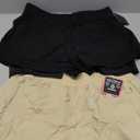 Ultra Performance Gym Shorts Women Pack of 2, Nylon Compression Workout Shorts Women with Liner Size M