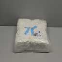 Ultra Soft Chunky Knit Throw Blanket 40x50 Hand Knitted Warm Chenille Throw Blanket, Home Decor Soft Thick Yarn Cable Knit Blanket Breathable Fleece Banket Christmas for Couch Bed Sofa Best Gift (Cream White)