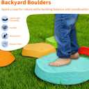 Gentle Monster baby toy Stepping Stones for Kids 5PCS (Colorful)