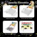 4 x XiaosRen Graduation Pizza Money Box for Cash Gift Money Holder Funny Pizza Gift Boxes for Surprise Holder Graduation Season Grad Party Supplies (Cash Not Include)(White)