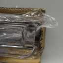 Stackable Water Bottle Organizer, SPOSPO Large Compartment Water Bottle Holder, 2 Tier Clear Water Bottle Organizer for Cabinet, Water Bottle Rack for Kitchen Organization and Storage - Hold 8 Bottles