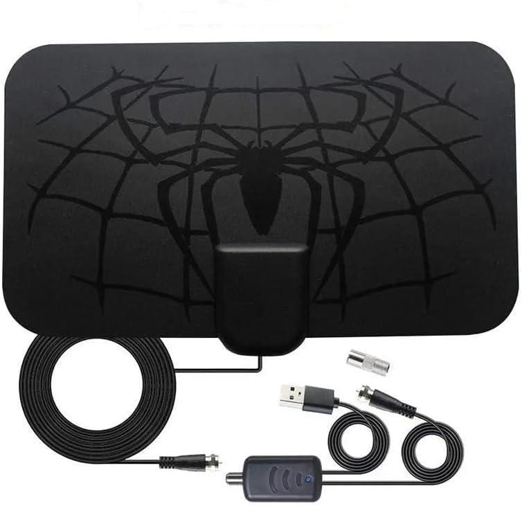 2026 Upgraded TV Antenna for Smart TV Indoor 300+ Miles Long Range with Amplifier Signal Booster