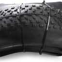 Bicycle Fat Bike Tire 26x4.0 20x4. Snow ATV Beach Tyre Electric Tires Accessories Folding Bead(20x4.0 Black-white)