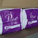 Poise Incontinence Pads & Postpartum Incontinence Pads, 5 Drop Maximum Absorbency, Long Length, 120 Count (2 Packs of 60)