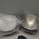 70oz Black Stainless Steel Dip Chiller Bowl with Lid (2 Pack)