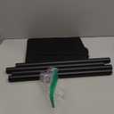 Baseball Bat Holder Stand, 8 Bats 5 Balls Softball Bat Display Free Standing, Black