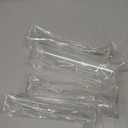 4PCS Cracker Tray Clear for Serving, Acrylic Biscuit Stand Macaron Display Tray, Rectangular Food Display Server Holder for Countertop in Home, Wedding, Party (4PCS Clear)
