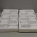 Champagne Glasses Set of 12, Elegant Champagne Flutes, Modern Sparkling Wine Glasses for Home Bar, Wedding, Anniversary, 7.5 oz, Clear