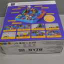 Hahaland 3 Year Old Boy Toys - Race Track Toys, Car Toy for Boys 3-4, Puzzle Track Rescue Racer Game with Magnetic Helicopter, STEM Learning, Montessori, Toddler