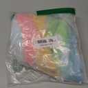 LEMONBABY Fashion Princess Girls Short Sleeve Glitter Unicorn MLP Rainbow Tulle Skirt Birthday Party Dress (6Y, LITTLE PONY PINK)