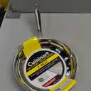 Cuisinart 8-Inch Open Skillet, Stainless Steel Skillet with Lid, Large Kitchen Pan, Dishwasher Safe, Compatible with Induction, Electric, Gas Cooktops, Oven Safe Saucepan, Cool Grip Handles