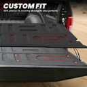 LASFIT Tailgate Mat for Ford F-150 2015-2020, Heavy Duty Tailgate Protector for Work Trucks & Daily Use, Anti-Slip Truck Tailgate Liner, Scratch Resistant All-Weather Tailgate Pad Easy to Clean
