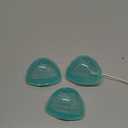 Nisxabebe Pacifier Case,3 Pack BPA Free Pacifiers Holder Case with Lanyard for Diaper Bag,Binky Container Box for Baby Binky Nipple Travel,Essential Pacifier Accessories,Easy to Clean,Green