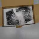 URSOLA Wall Light Set of Two, LED Wall Sconce with On/Off Switch USB Charging Port 110 Volt Hardwired Wall Lamp 350 Rotatable Up Down Sconces Wall Lighting (Black) (2 PCS Hardwired)