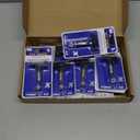 Moxweyeni 10 Pcs Reversible Airless Spray Tips Set (109 209 211 311 315 415 417 515 517 621), Tungsten Carbide Paint Sprayer Nozzles for Airless Sprayer, Spray Range 4"-14" for Wall Fence Deck Cabinet