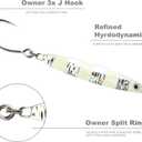 Palomar Fishing Surface Cast Jigs Crankbait 6-Packs - Next-Gen Casting Fast Jerkbait Ocean Lure | Owner Ring | MUSTAD Carbon Steel Treble Hook | Graphene Paint |Choose Color and Weight (100 grams/3.5 oz, 6-pack 2.0 Variety)